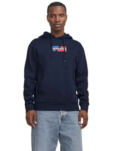 JACK & JONES Male Kapuzenpullover Logo Kapuzenpullover von JACK & JONES