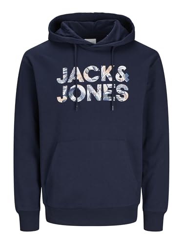 JACK & JONES Male Kapuzenpullover Logo Kapuzenpullover von JACK & JONES