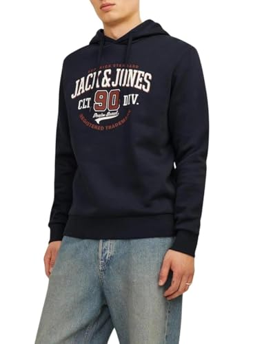 JACK & JONES Male Kapuzenpullover Logo Kapuzenpullover von JACK & JONES