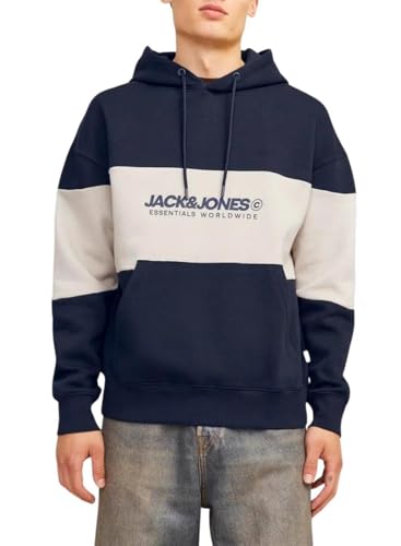 JACK & JONES Male Kapuzenpullover Logo Kapuzenpullover von JACK & JONES