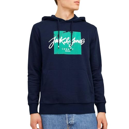 JACK & JONES Male Kapuzenpullover Logo Kapuzenpullover von JACK & JONES