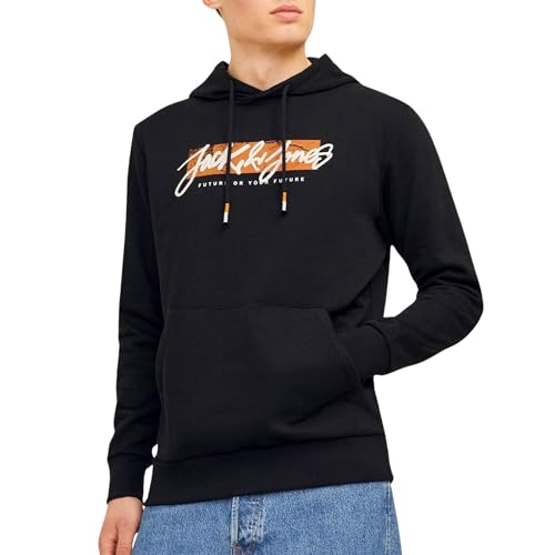 JACK & JONES Male Kapuzenpullover Logo Kapuzenpullover von JACK & JONES