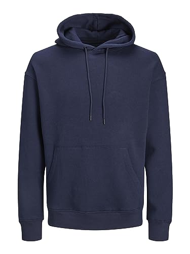JACK & JONES Male Kapuzenpullover Plus Einfarbig Kapuzenpullover von JACK & JONES