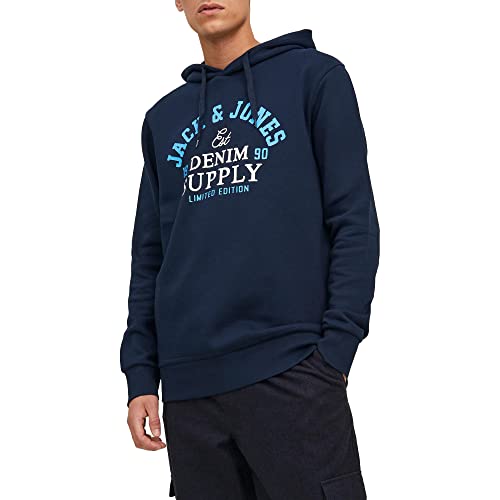 JACK & JONES Male Kapuzenpullover Plus Logo Kapuzenpullover von JACK & JONES