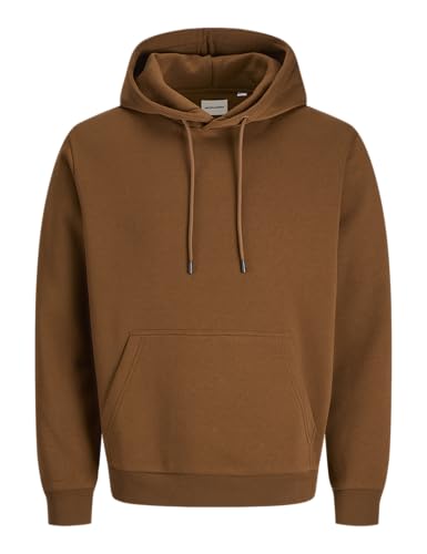 JACK & JONES Male Kapuzenpullover Plus Size Einfarbig Kapuzenpullover von JACK & JONES