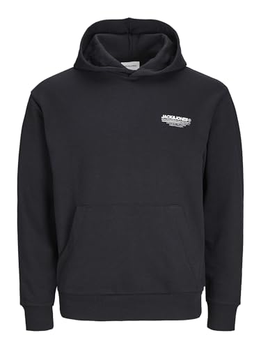 JACK & JONES Male Kapuzenpullover Plus Size Logo Kapuzenpullover von JACK & JONES