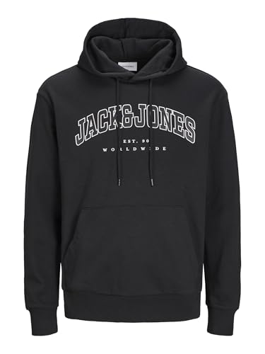 JACK & JONES Male Kapuzenpullover Plus Size Logo Kapuzenpullover von JACK & JONES