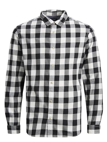 JACK & JONES Male Karohemd Plus Size Loose Fit Karohemd von JACK & JONES