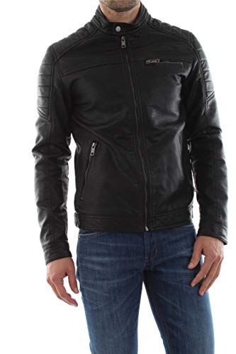 JACK & JONES Male Kunstwildlederjacke Kunstwildlederjacke von JACK & JONES