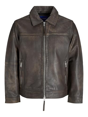 JACK & JONES Male Lederjacke Lederjacke von JACK & JONES