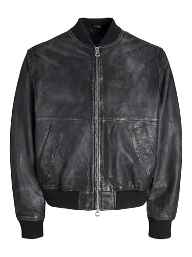 JACK & JONES Male Lederjacke Lederjacke von JACK & JONES