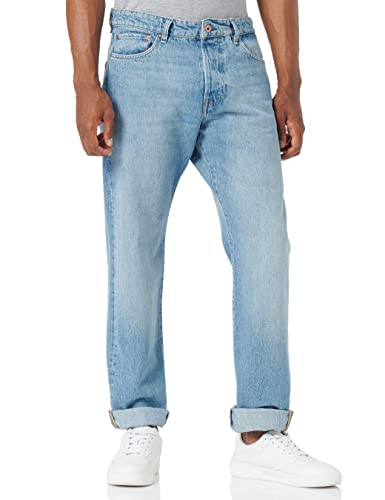 JACK & JONES Herren Jeans JJICHRIS JJCOOPER JOS 890 - Relaxed Fit - Blue Denim, Größe:29W / 32L, Farbvariante:Blue Denim 12217109 von JACK & JONES