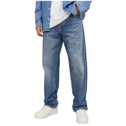 JACK & JONES Male Loose fit Jeans JJIEDDIE JJORIGINAL SBD 329 Loose fit Jeans von JACK & JONES