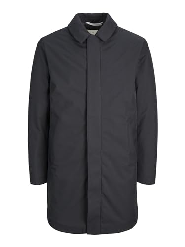 JACK & JONES Herren Jprccclement Mac Coat Mantel 12238641 ,Schwarz ,M von JACK & JONES