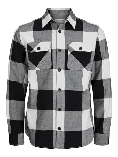 JACK & JONES Male Overshirt Kariertes von JACK & JONES