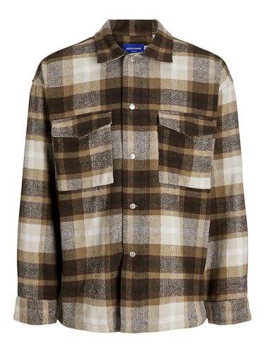 JACK & JONES Male Overshirt Wide Fit Overshirt von JACK & JONES