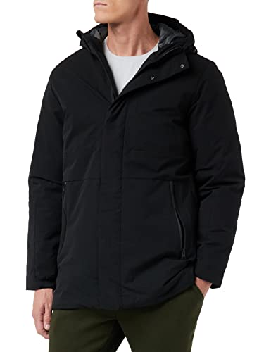 Jack & Jones Men's JPRBLATIGER SN Parka, Black, M von JACK & JONES