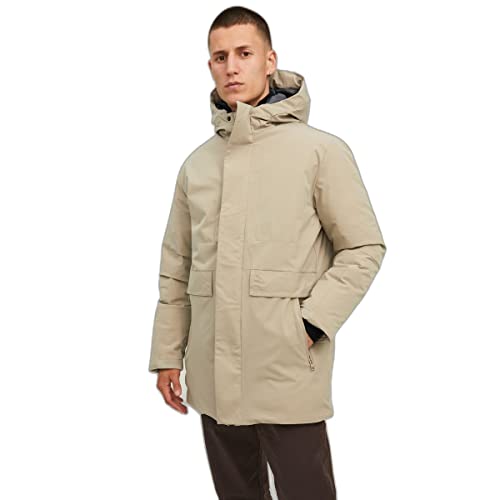 Jack & Jones Men's JPRBLATIGER SN Parka, Weathered Teak, XL von JACK & JONES