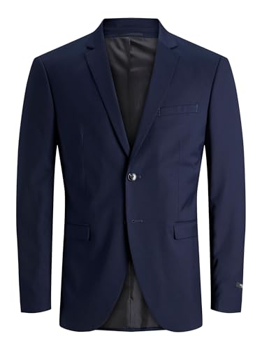 Jack & Jones Herren Jprfranco Blazer Ps Noos Sakko, Dark Navy, 64 Große Größen EU von JACK & JONES