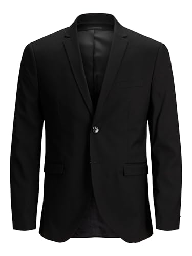 Jack & Jones Herren Jprfranco Blazer Ps Noos Sakko 12202681,Schwarz,68 Große Größen von JACK & JONES