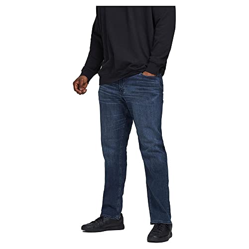 JACK & JONES Male Slim Fit Jeans Plus Size JJIGLENN JJORIGINAL CB 812 NOOS PLS Slim Fit Jeans von JACK & JONES