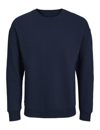 JACK & JONES Male Sweatshirt Plus Einfarbig Sweatshirt von JACK & JONES