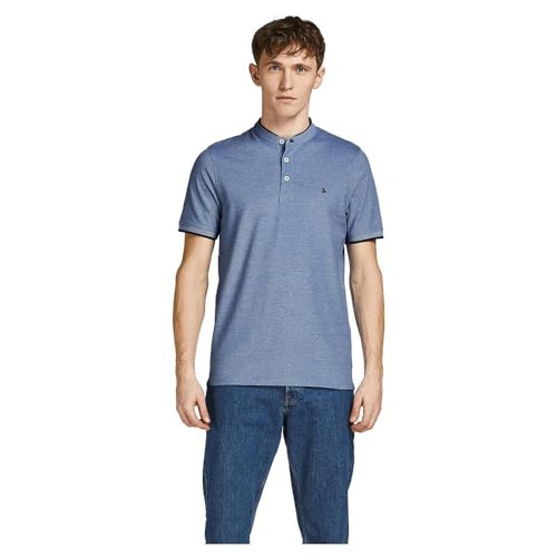 Jack & Jones Herren Polo Shirt, Bright Cobalt, XS EU von JACK & JONES