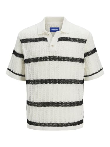 JACK & JONES Male Poloshirt Gestreift Poloshirt von JACK & JONES