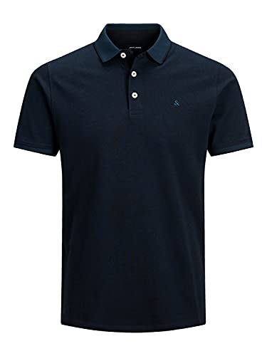 JACK & JONES Male Poloshirt Einfarbig Poloshirt von JACK & JONES