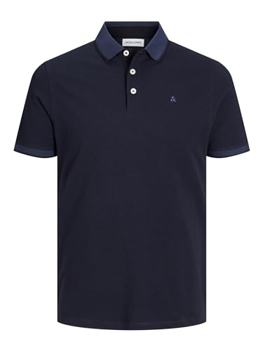 JACK & JONES Male Poloshirt Einfarbig Poloshirt von JACK & JONES