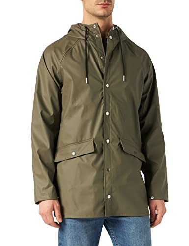 JACK&JONES Men's JJWINSTON RAIN Jacket Regenjacke, Dusty Olive, L von JACK & JONES