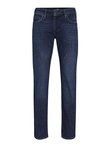 JACK & JONES Male Regular fit Jeans JJICLARK JJEVAN JOS 098 LID NOOS 12241961 ,Blue Denim ,29W / 32L von JACK & JONES