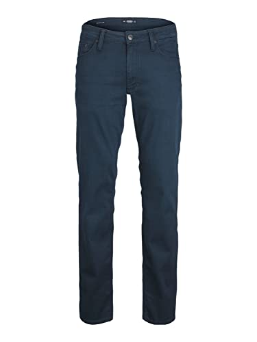 JACK & JONES Men's JJICLARK JJEVAN JOS 398 Jeans, Grey Denim, 30W / 32L von JACK & JONES