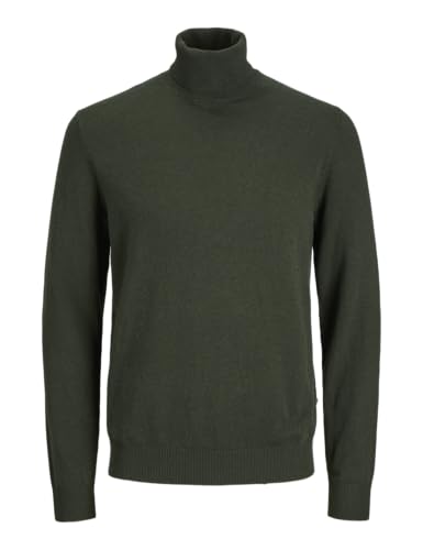 JACK & JONES Male Rollkragenpullover Einfarbig Rollkragenpullover von JACK & JONES