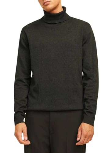 JACK & JONES Male Rollkragenpullover Einfarbig Rollkragenpullover von JACK & JONES