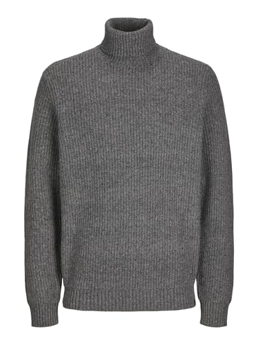 JACK & JONES Male Rollkragenpullover RDD Einfarbig Rollkragenpullover von JACK & JONES