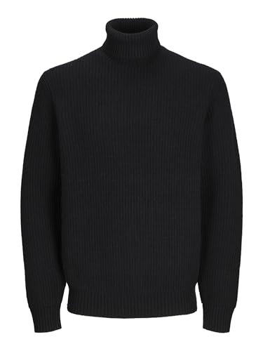 JACK & JONES Male Rollkragenpullover RDD Einfarbig Rollkragenpullover von JACK & JONES