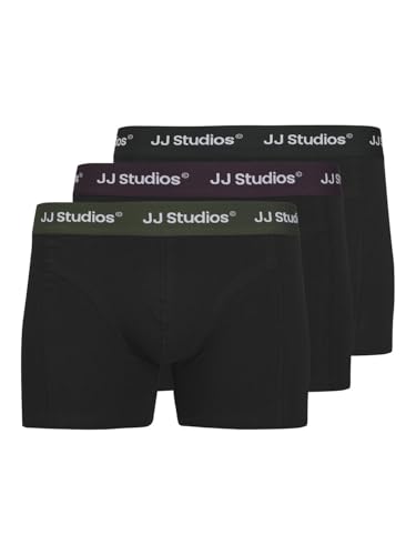 JACK & JONES Male Shorts 3er-Pack Shorts, Farbe:Mehrfarbig, Größe:M von JACK & JONES