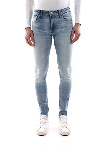 JACK & JONES Male Skinny Fit Jeans Liam ORIGINAL AM 792 50SPS 3332Blue Denim,Blue Denim,33W / 32L von JACK & JONES