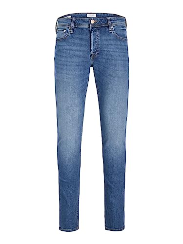 JACK & JONES Male Slim Fit Jeans Glenn ORIGINAL, Farbe:Blau, Jeans/Hosen Neu:29W / 32L von JACK & JONES