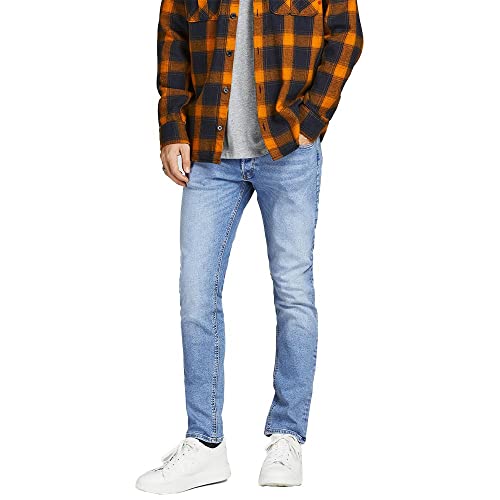 JACK & JONES Herren Jjiglenn Jjoriginal Na 030 Noos Jeans, Blue Denim, 30W 32L EU von JACK & JONES