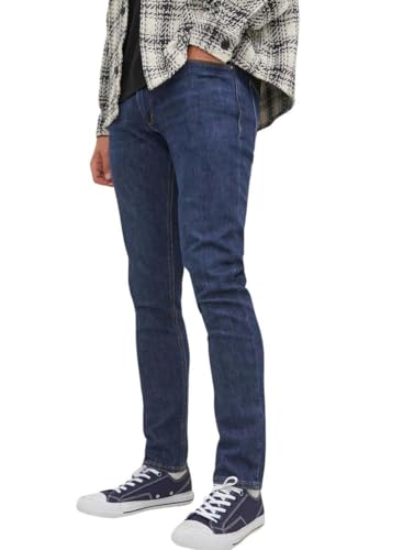 JACK & JONES Male Slim Fit Jeans JJIGLENN JJEVAN AM 577 NOOS LID Slim Fit Jeans von JACK & JONES