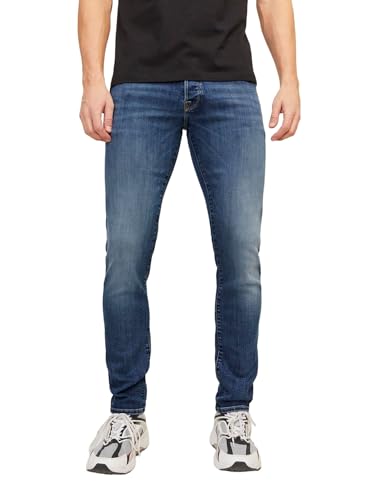 JACK & JONES Male Slim Fit Jeans JJIGLENN JJFOX 50SPS CB 036 Slim Fit Jeans von JACK & JONES