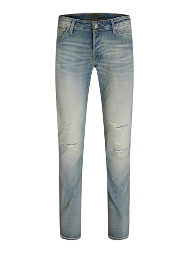 JACK & JONES Male Slim Fit Jeans JJIGLENN JJFOX CB 490 Slim Fit Jeans von JACK & JONES