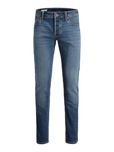 JACK & JONES Male Slim Fit Jeans JJIGLENN JJICON I.K SQ 421 Slim Fit Jeans von JACK & JONES