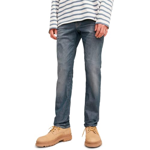 JACK & JONES Male Slim Fit Jeans JJIGLENN JJICON JJ 619 50SPS NOOS Slim Fit Jeans von JACK & JONES