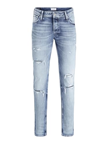 JACK & JONES Male Slim Fit Jeans JJIGLENN JJORIGINAL CB 152 Slim Fit Jeans von JACK & JONES