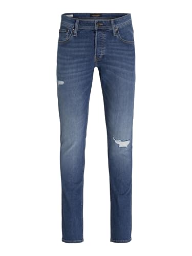 JACK & JONES Male Slim Fit Jeans Plus JJIGLENN JJORIGINAL SQ 013 PLS Slim Fit Jeans von JACK & JONES
