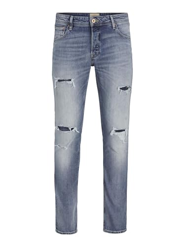 JACK & JONES Male Slim Fit Jeans Plus Size JJIGLENN JJCOLE CB 625 SN PLS Slim Fit Jeans von JACK & JONES
