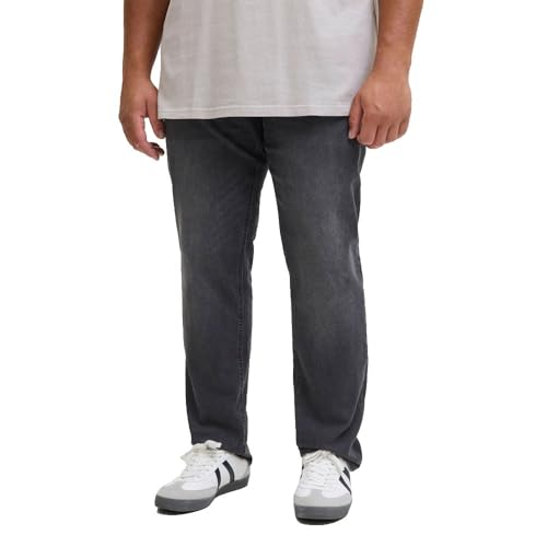 JACK & JONES Male Slim Fit Jeans Plus Size JJIGLENN JJORIGINAL SQ 270 NOOS PLS Slim Fit Jeans von JACK & JONES